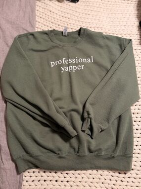 Olive Crewneck Sweatshirt